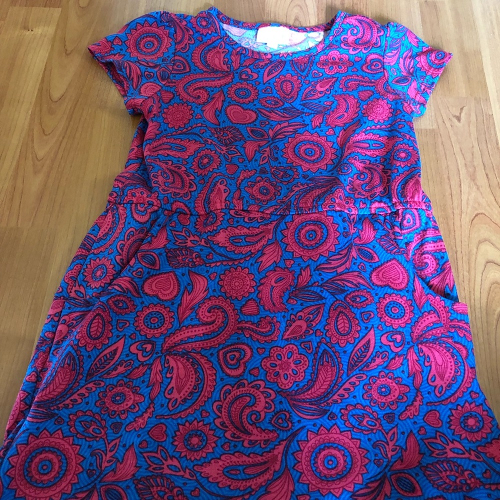 Girls LulaRoe “Mae” Dress